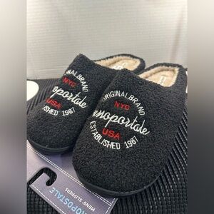 Aeropostale Black Men's Slippers